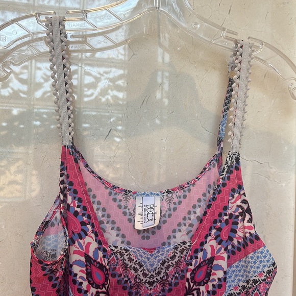 NWOT BECCA COVERUP Boho Chic Relaxed Dress Size S - Picture 3 of 5
